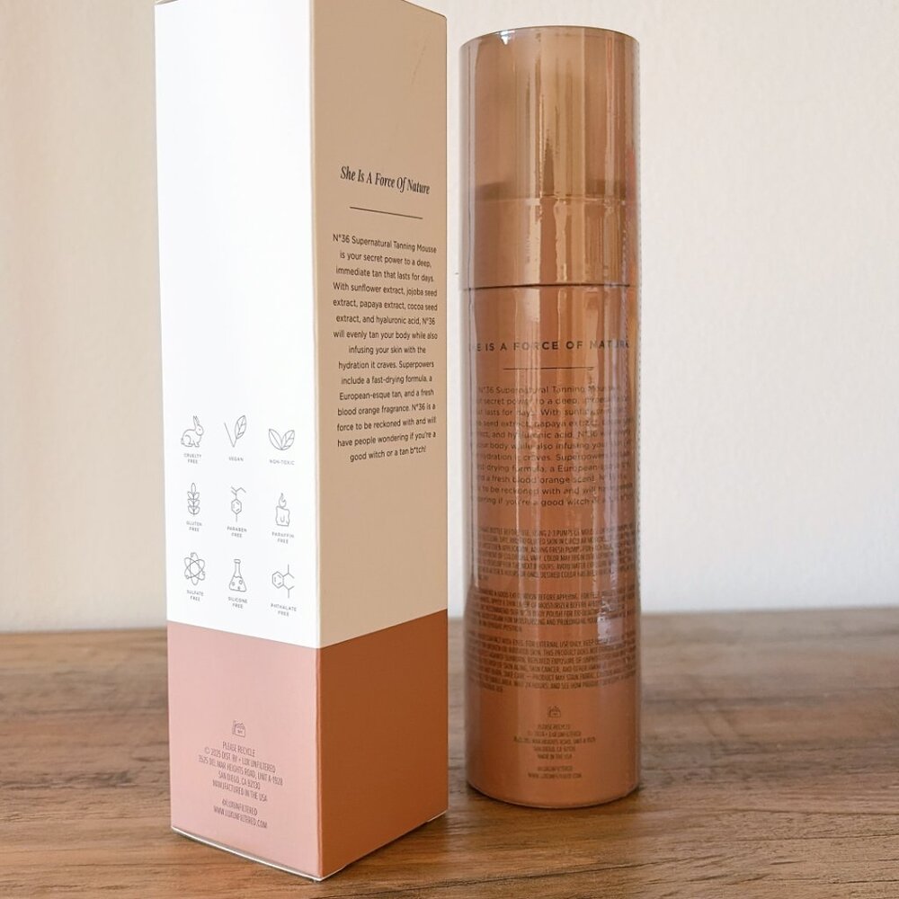 Lux Unfiltered N°36 Supernatural Self-Tanning Mousse - Classic No.36 - Picture 2 of 3
